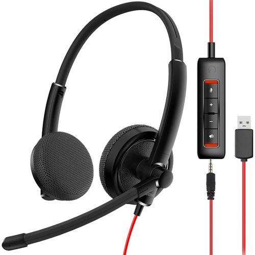 Casque de Chat USB à Suppression de Bruit  NUBWO HW01