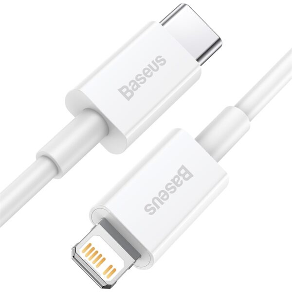 Baseus Cable Type-C to iP PD 20W 1.5m White