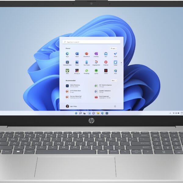 HP 15 i7-1355U 15,6"FHD 8 Go 512 Go SSD W11H Natural Silver (886K4EA)