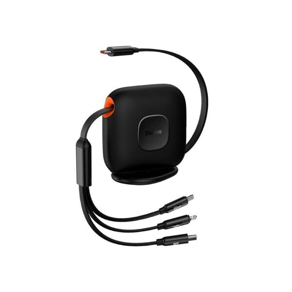 Baseus Cable 3-in-1 TYPE-C to USB-C / Lightning / Micro 100W 1.7m -Black