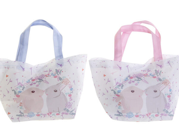 SAC TOILE POLYESTER 34X14X32 LAPINS 2 MOD. BE-175994