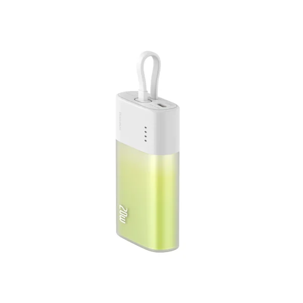 Baseus  20W 5200mAh Batterie externe à charge rapide Popsicle Series Vert