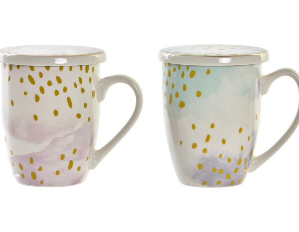 MUG INFUSIONS PORCELAINE 12X9X11 380ML FLORAISON - PC-193960