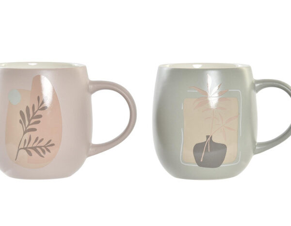 MUG PORCELAINE NEW BONE 13X9X10 240ML, MAT 2 MOD- PC-193995