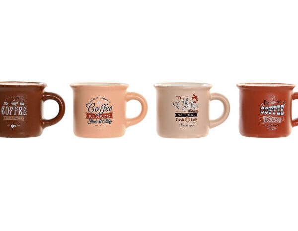 MUG PORCELAINE 7,5X5,7X5 70 VINTAGE 4 MOD. PC-201110