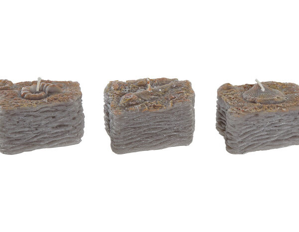 BOUGIE CIRE 8X7,4X4,6 3 MOD. VE-183207