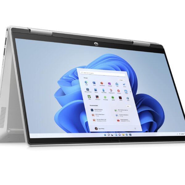 HP Pav x360 i5-1335U 14"FHD 8 Go 512 Go SSD W11H Natural Silver Touch (845L4EA) (Produit Neuf)