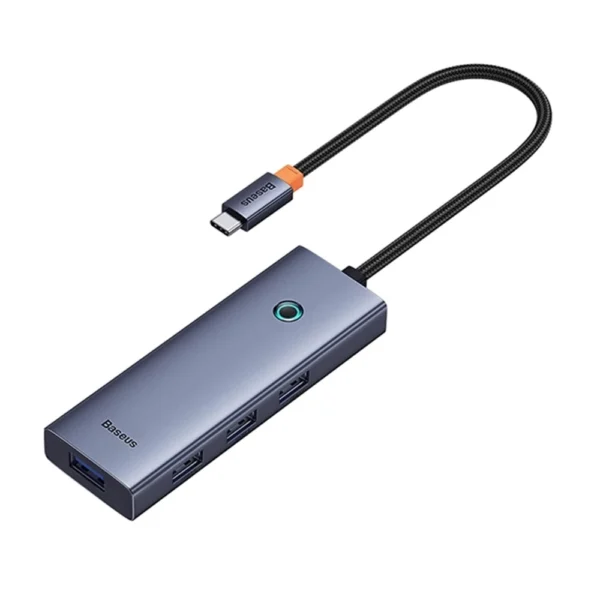 Baseus Adapteur USB Hub 4en1/USB-C To USB 3.0-Grey