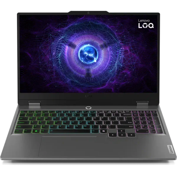 LENOVO LOQ 15IAX9E i5-12450HX 15,6"FHD 16 Go 512 Go SSD RTX2050_B_4GB Win 11 Home Luna Grey (83LK006SFE) (Produit Neuf)