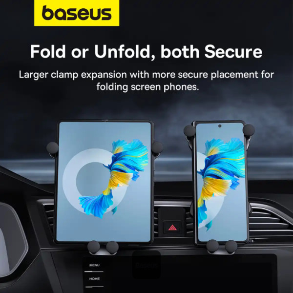 Baseus Support de téléphone pliable pour voiture-C40465400111-00